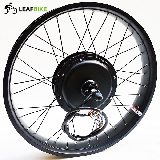 26 inch 48V 52V 2000W rear hub motor - Beach Snow Fat Tire bike conversion kit