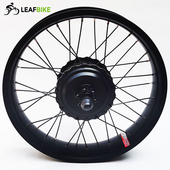 20 inch 48V 52V 500W 750W 1000W freewheel Cassette beach snow fat bike hub motor conversion kit