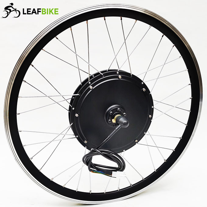 26 inch 48V 52V 1000W front electric bike motor wheel