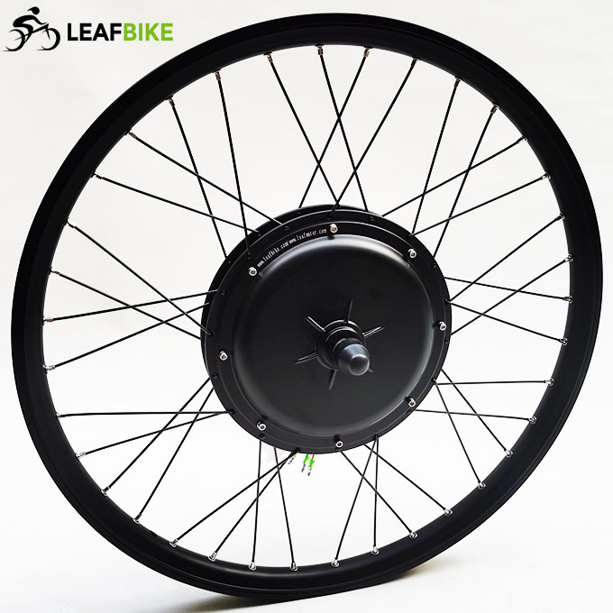 26 inch 48V 52V 1000W front electric bike motor wheel