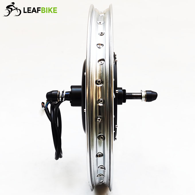 1.4 - 17 inch 48V 52V 2000W rear electric motorcycle motor wheel