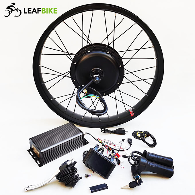 26 inch 2000W ~ 5000W high power rear hub motor - bike conversion kit