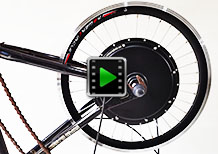 20 inch rear hub motor kit video