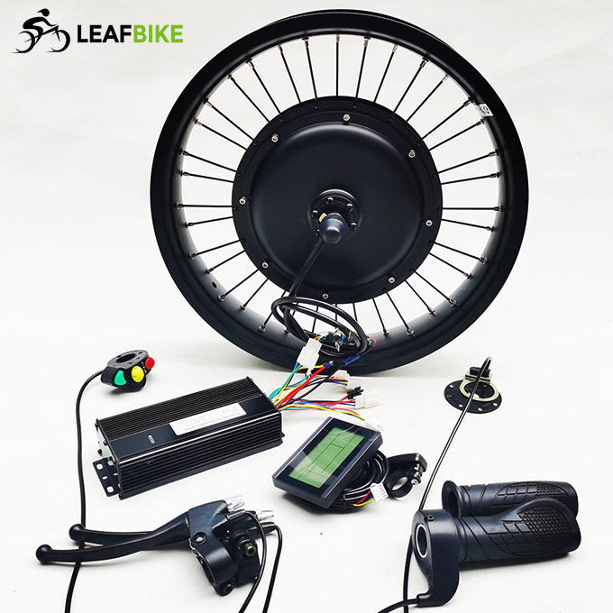 20 inch 48V 1500W front hub motor - Beach Snow Fat Tire bike conversion kit