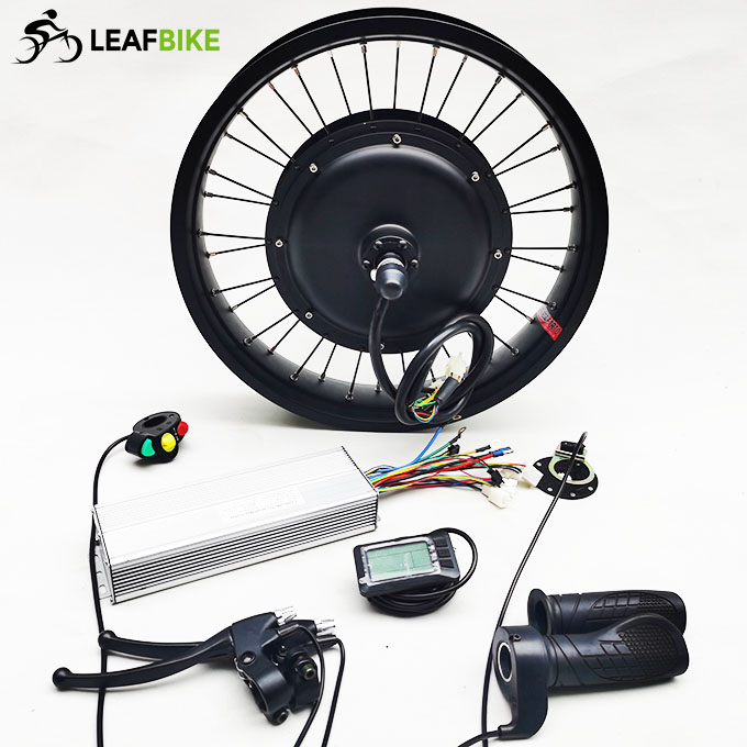 20 inch 72V 3000W rear hub motor - Beach Snow Fat Tire bike conversion kit