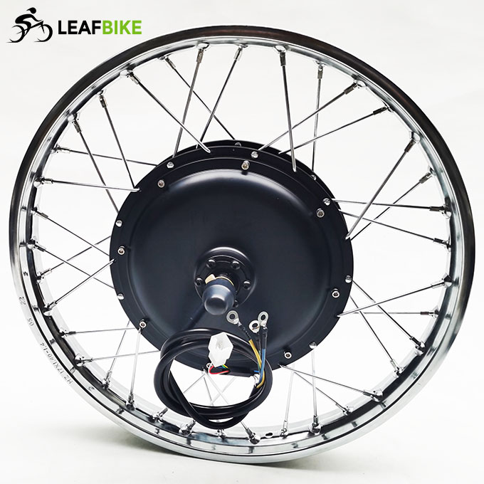17 inch 48V 52V 1500W front electric motorcycle motor wheel