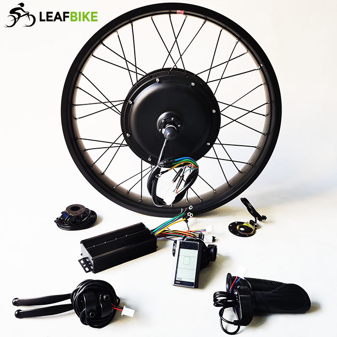 24 inch 48V 52V 2000W rear hub motor - Beach Snow Fat Tire bike conversion kit