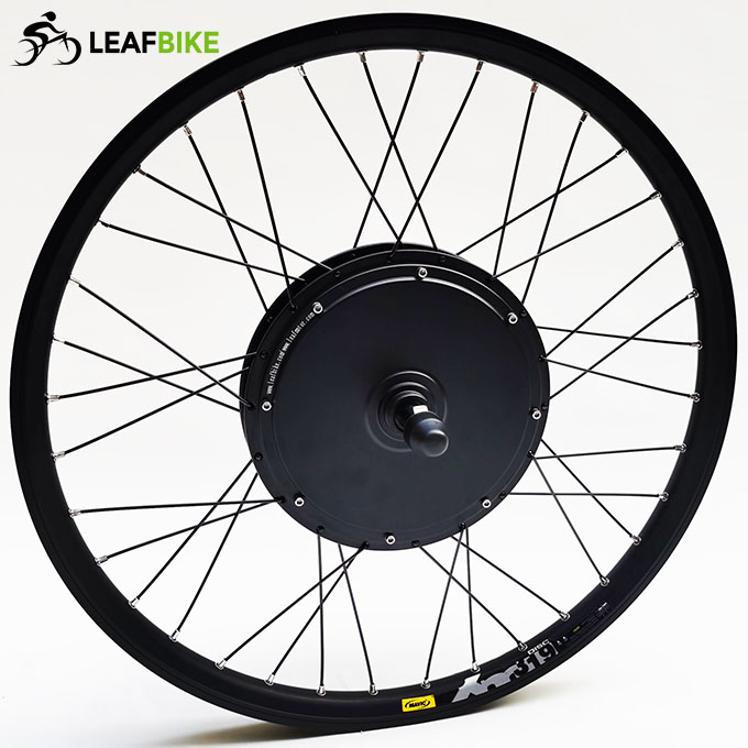 26 inch 48V 52V 1500W rear electric bike kit hub motor wheel