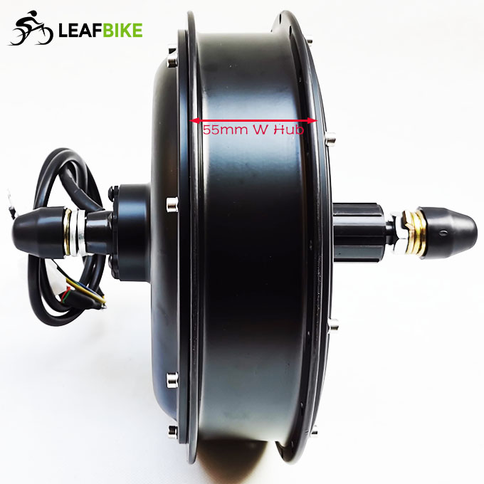 48V 52V 1000W 1500W 2000W rear electric beach snow fat bike motor