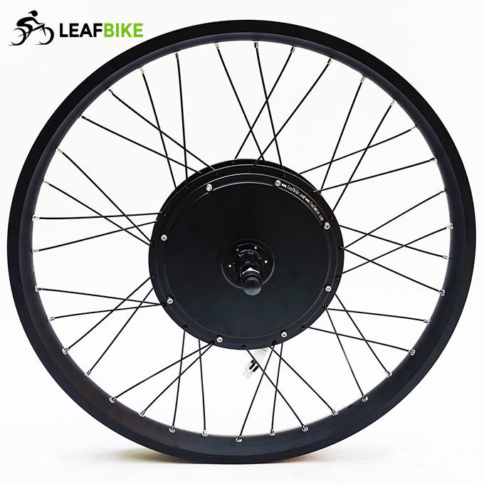 Wide rim 26 inch 48V 52V 1500W rear hub motor - bike conversion kit