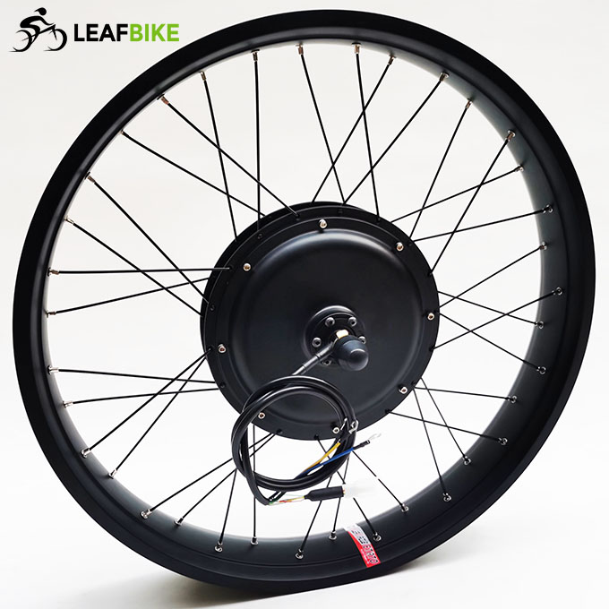 26 inch 48V 52V 1500W front hub motor - Beach Snow Fat Tire bike conversion kit