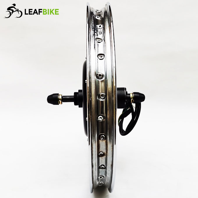 1.4 - 17 inch 48V 52V 1500W rear electric motorcycle motor wheel