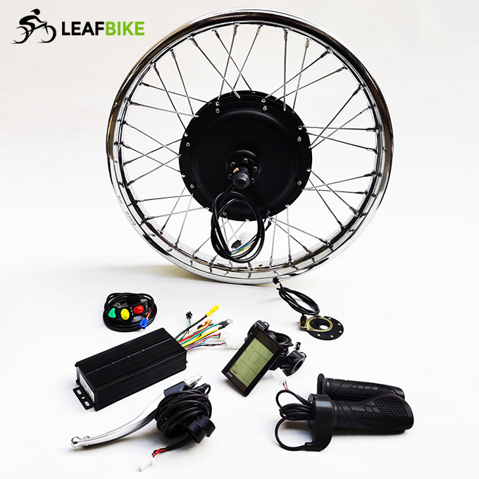 1.85 - 19 inch 48V 52V 1500W rear electric motorcycle motor kit