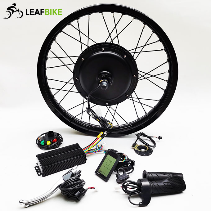 1.85 - 19 inch 48V 52V 1500W rear electric motorcycle motor kit