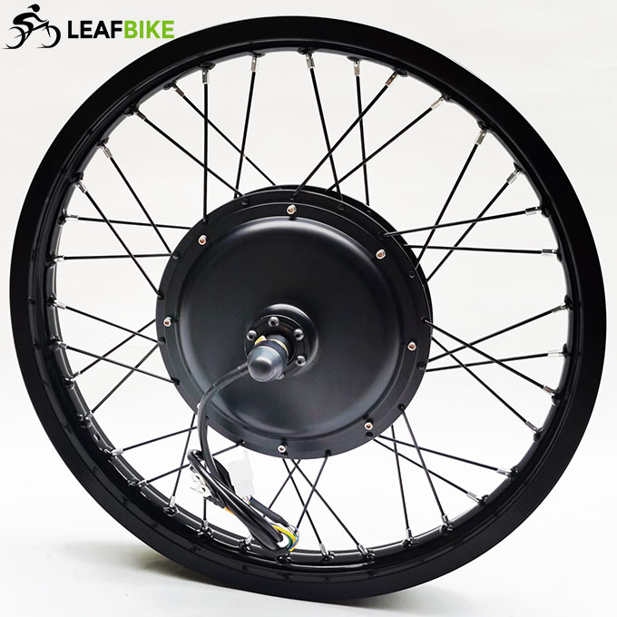 1.85 - 19 inch 48V 52V 1500W rear electric motorcycle motor kit