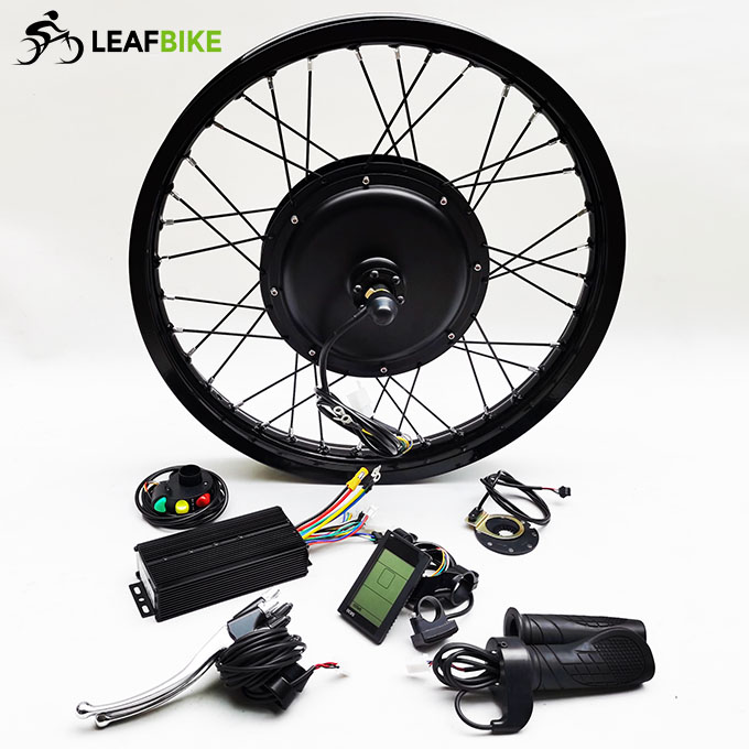 1.85 - 19 inch 48V 52V 1500W rear electric motorcycle motor kit