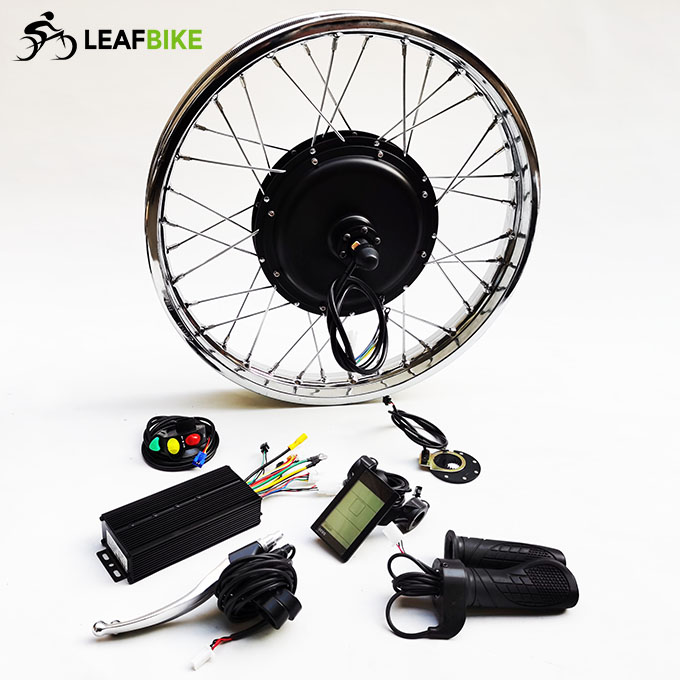 1.85 - 19 inch 48V 52V 1500W rear electric motorcycle motor kit