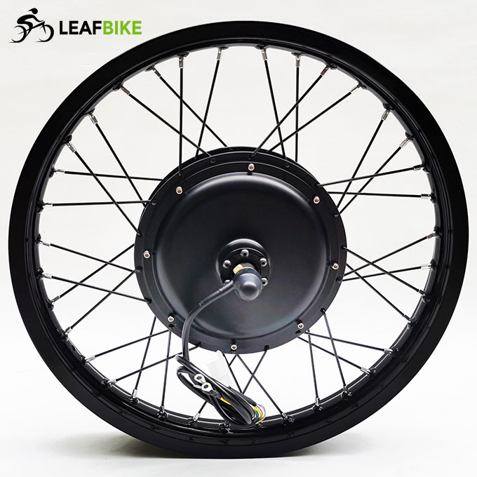 1.85 - 19 inch 48V 52V 1500W rear electric motorcycle motor wheel