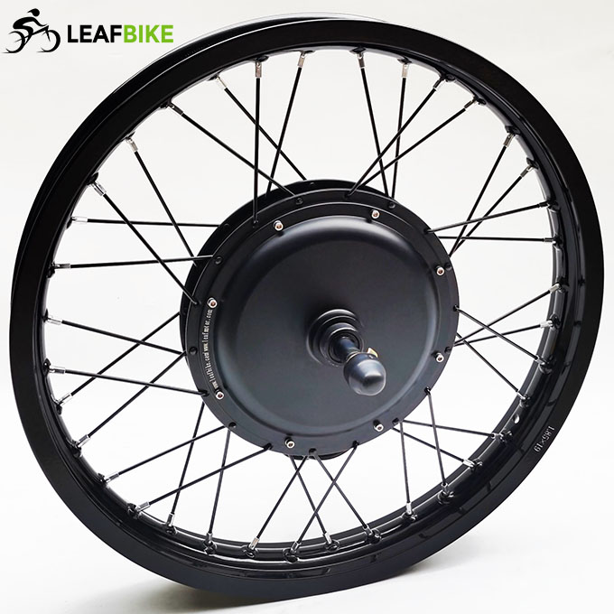 1.85 - 19 inch 48V 52V 1500W rear electric motorcycle motor wheel
