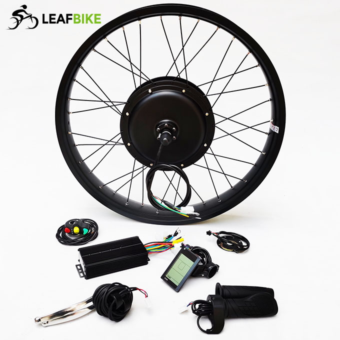26 inch 48V 52V 1500W rear hub motor - Beach Snow Fat Tire bike conversion kit