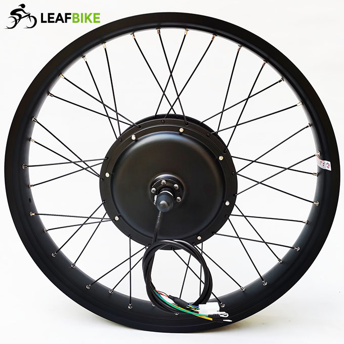 26 inch 48V 52V 1500W rear hub motor - Beach Snow Fat Tire bike conversion kit