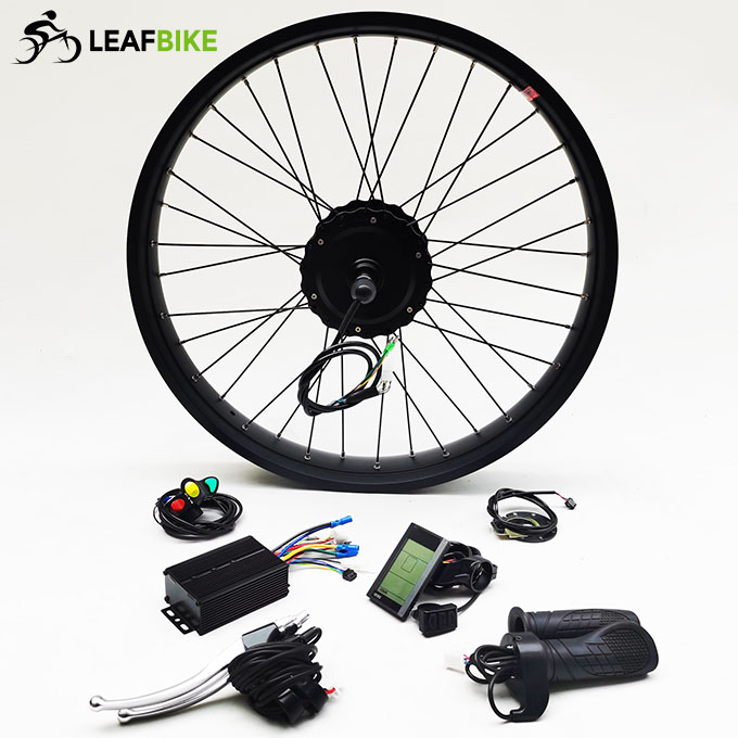 26 inch 48V 52V 500W 750W 1000W freewheel Cassette beach snow fat bike hub motor conversion kit