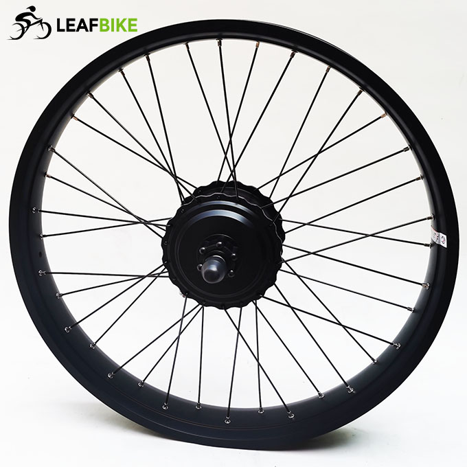 26 inch 48V 52V 500W 750W 1000W freewheel Cassette beach snow fat bike hub motor conversion kit