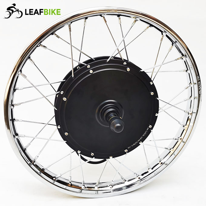 1.4 - 17 inch 48V 52V 1500W rear electric motorcycle motor wheel