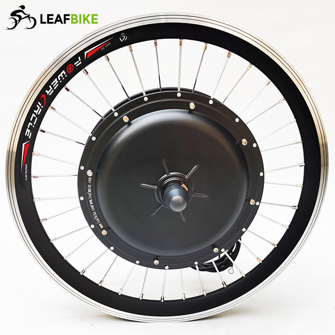 BMX 20 inch 48V 52V 1500W rear hub motor electric bike wheel