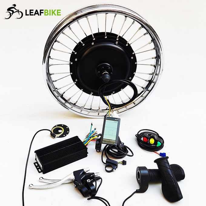 1.85 - 16 inch 60V 2000W rear electric motorcycle motor kit