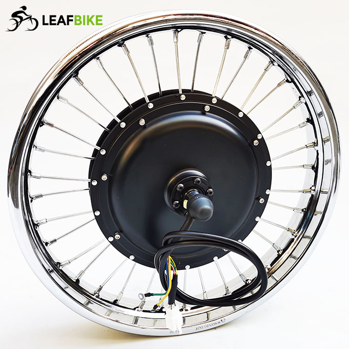 1.85 - 16 inch 60V 2000W rear electric motorcycle motor kit