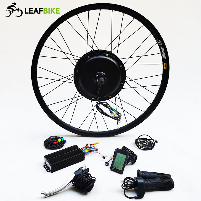 29 inch 48V 52V 1500W rear hub motor electric bike kit