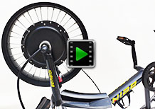 20 inch 48V 52V 2000W front fat bike motor wheel