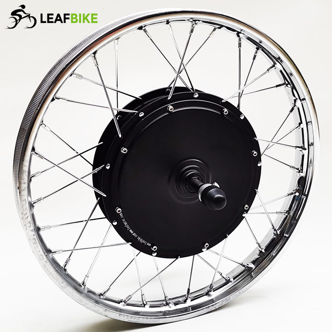 1.4 - 17 inch 48V 52V 2000W rear electric motorcycle motor kit