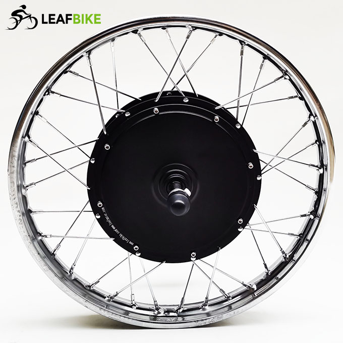 1.4 - 17 inch 48V 52V 2000W rear electric motorcycle motor kit