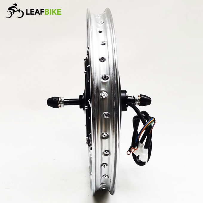 1.4 - 17 inch 48V 52V 2000W rear electric motorcycle motor kit