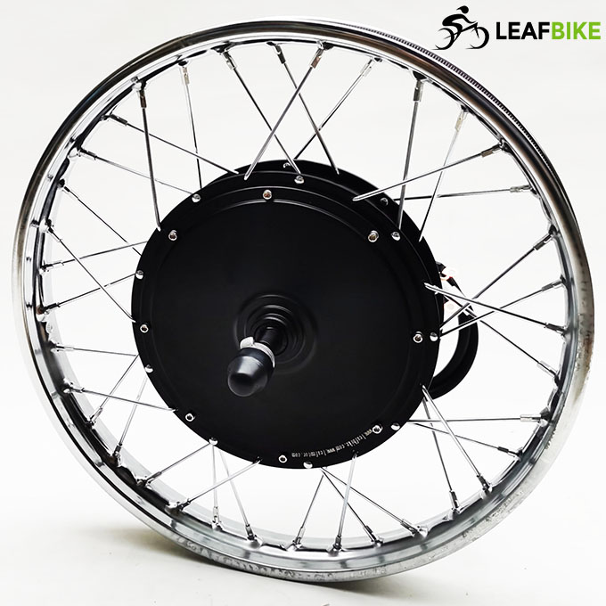 1.4 - 17 inch 48V 52V 2000W rear electric motorcycle motor kit