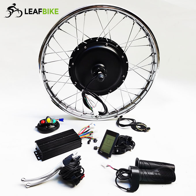 1.6 - 18 inch 48V 52V 1500W rear electric motorcycle motor kit