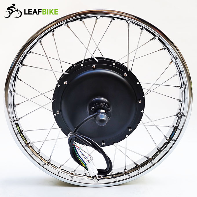 1.6 - 18 inch 48V 52V 1500W rear electric motorcycle motor kit