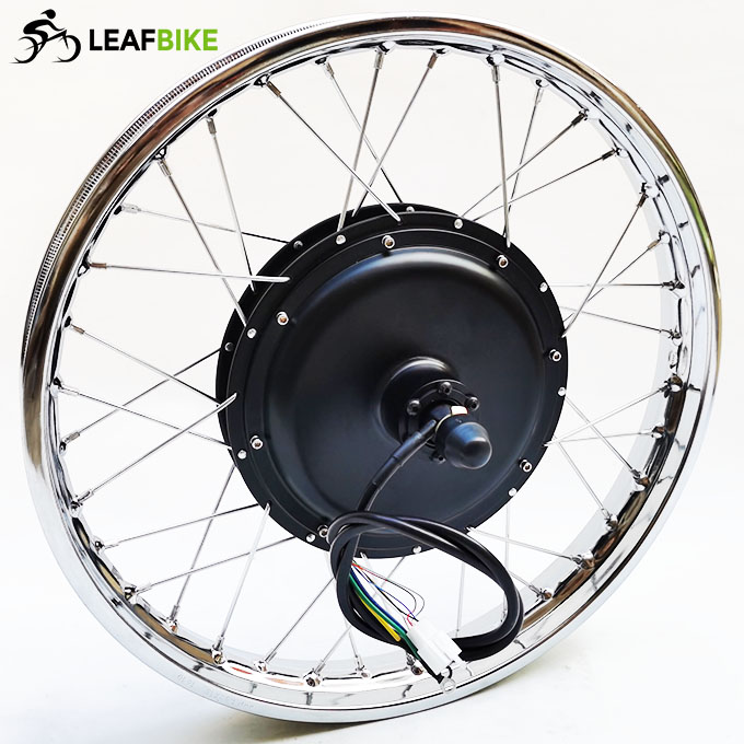 1.6 - 18 inch 48V 52V 1500W rear electric motorcycle motor kit