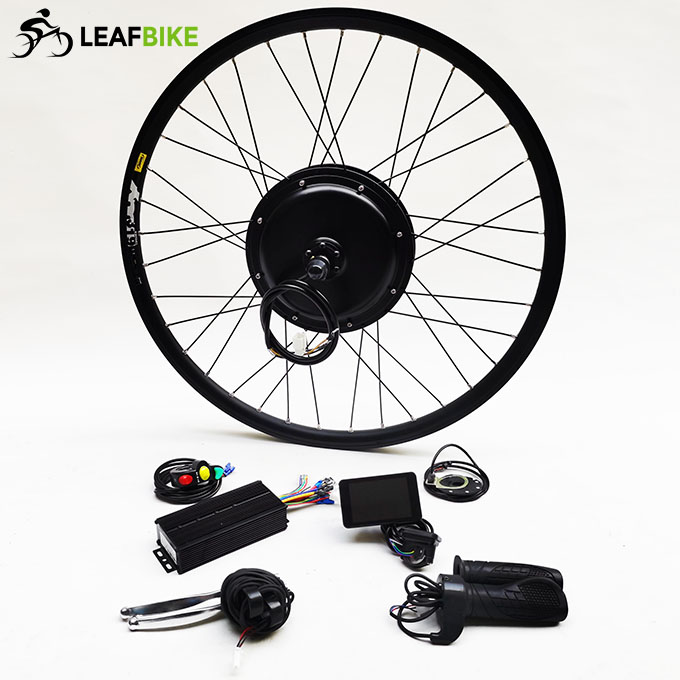 29 inch 48V 52V 1500W rear hub motor electric bike kit