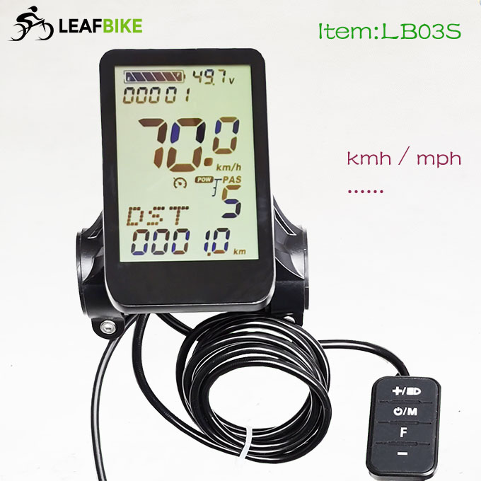 60V 2000W electric hub motor controller with LCD screen
