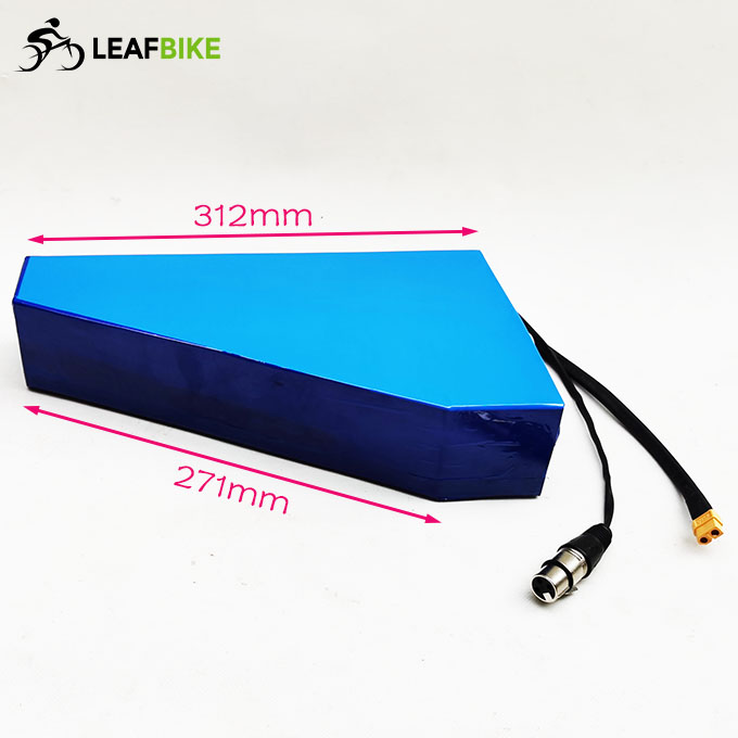 48V 20AH 1500W electric bike triangle battery
