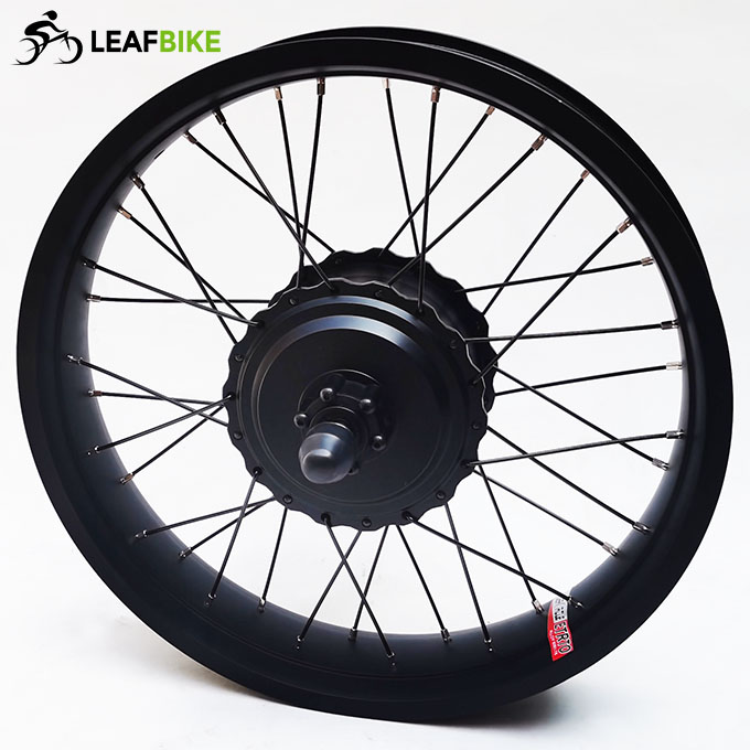 20 inch 48V 52V 500W 750W 1000W freewheel Cassette fat bike motor wheel