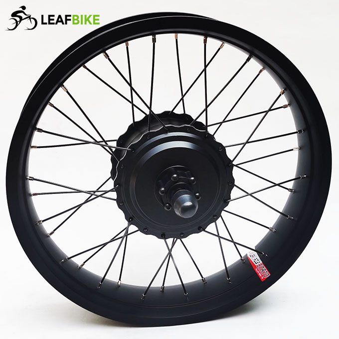 20 inch 48V 52V 500W 750W 1000W freewheel Cassette fat bike motor wheel