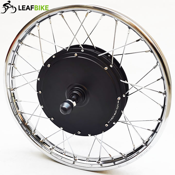 1.4 - 17 inch 48V 52V 2000W rear electric motorcycle motor kit