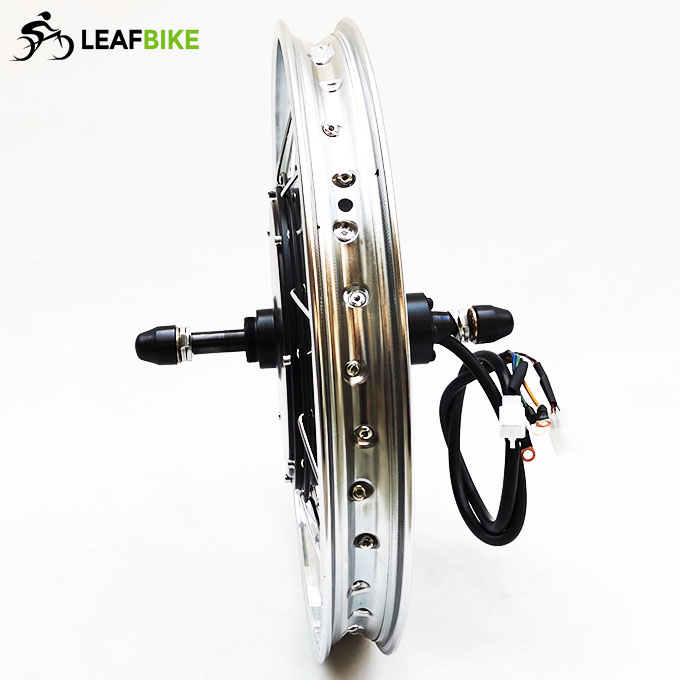 1.4 - 17 inch 48V 52V 2000W rear electric motorcycle motor kit