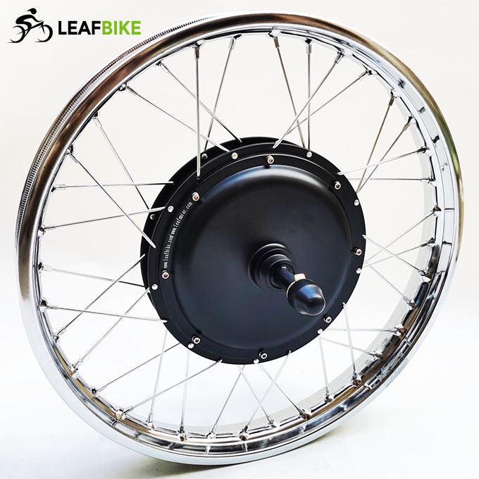 1.6 - 18 inch 48V 52V 2000W rear electric motorcycle motor wheel