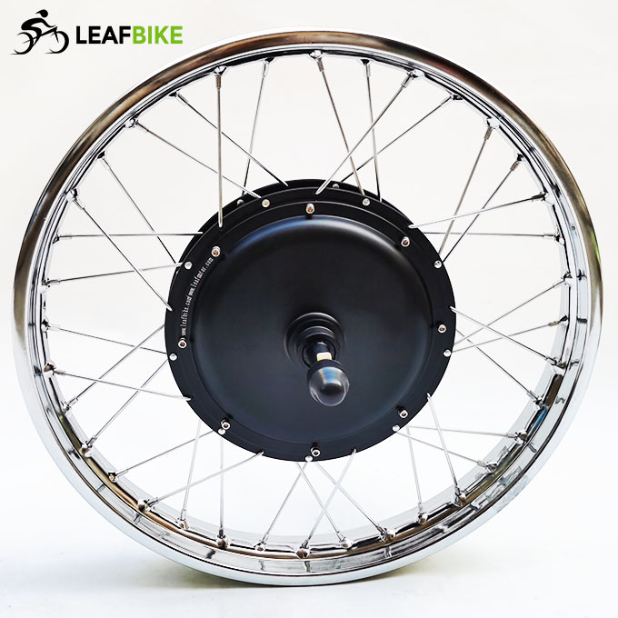 1.6 - 18 inch 48V 52V 2000W rear electric motorcycle motor wheel