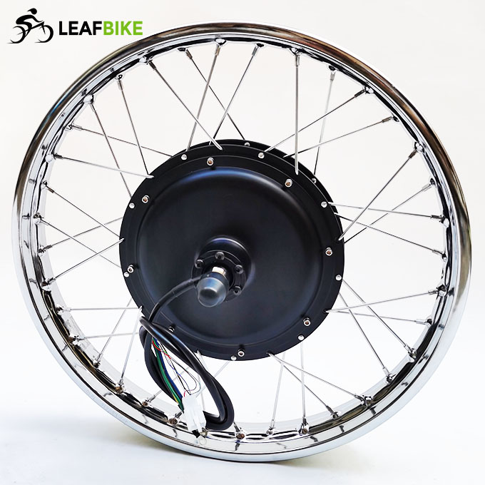 1.6 - 18 inch 48V 52V 2000W rear electric motorcycle motor wheel